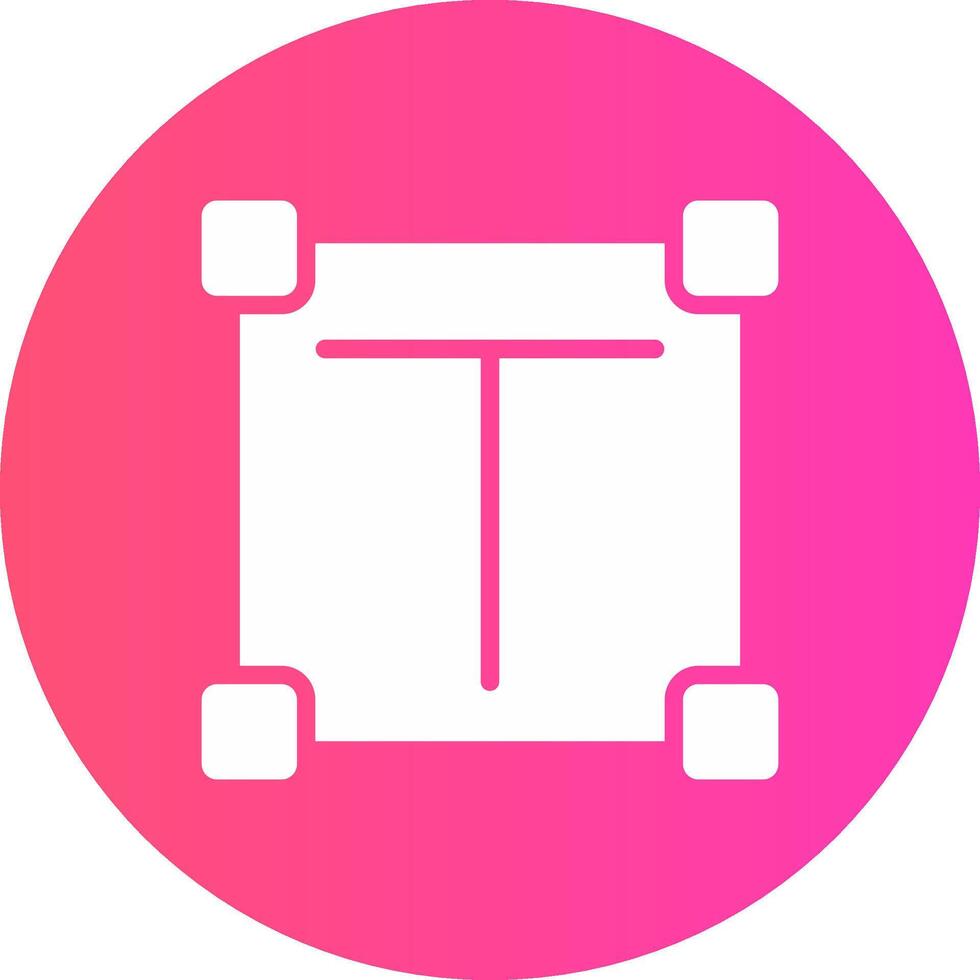 Text Box Creative Icon Design vector