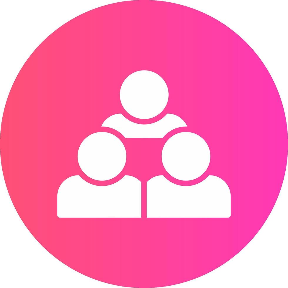 Audience Creative Icon Design vector