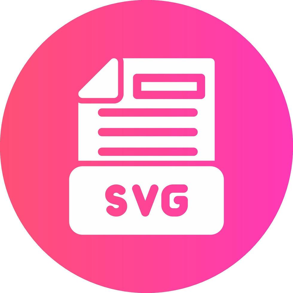 Svg File Creative Icon Design vector