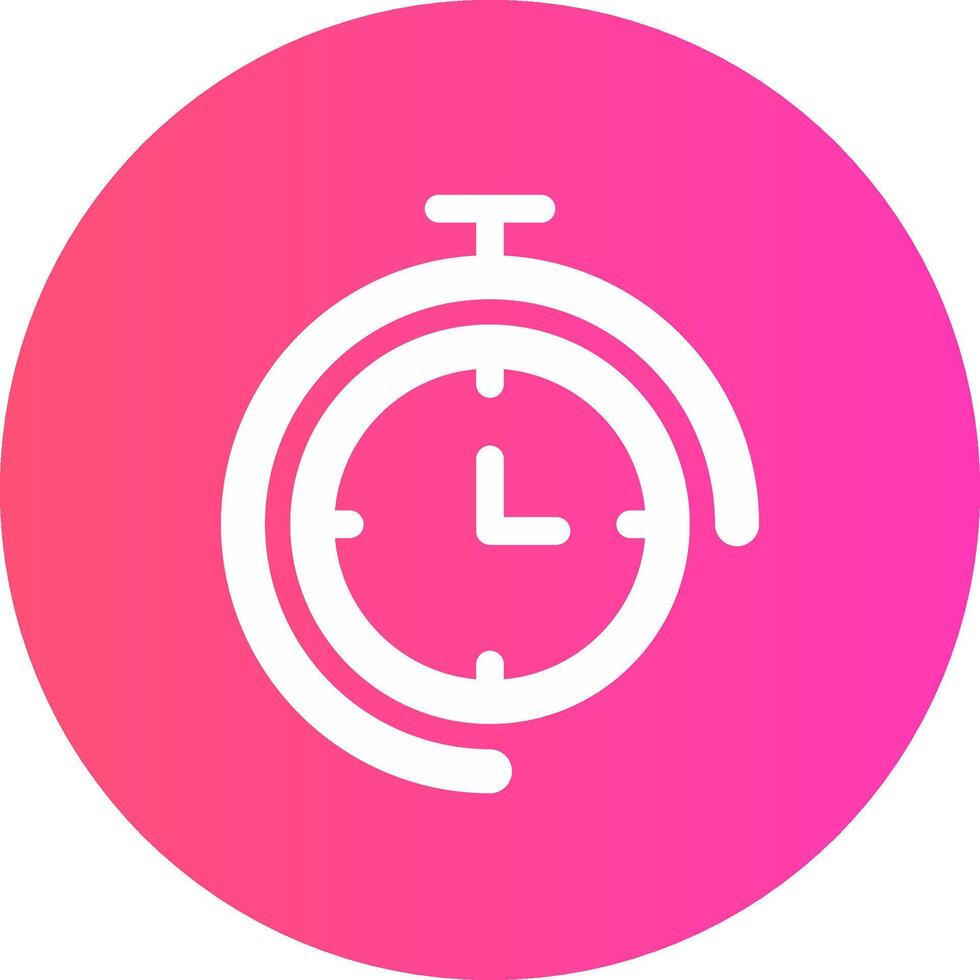 Deadline Creative Icon Design vector