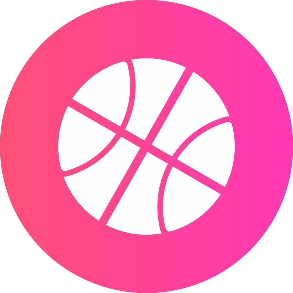 Basketball Creative Icon Design vector
