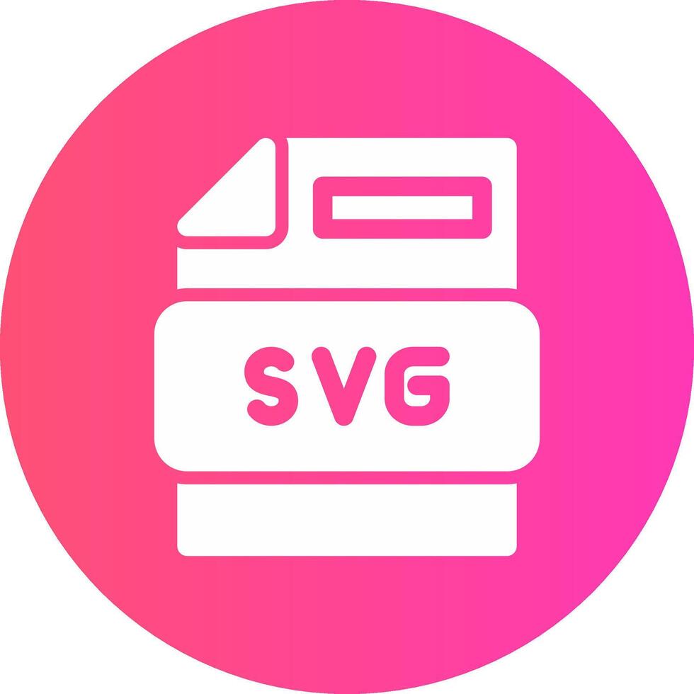 Svg File Creative Icon Design vector