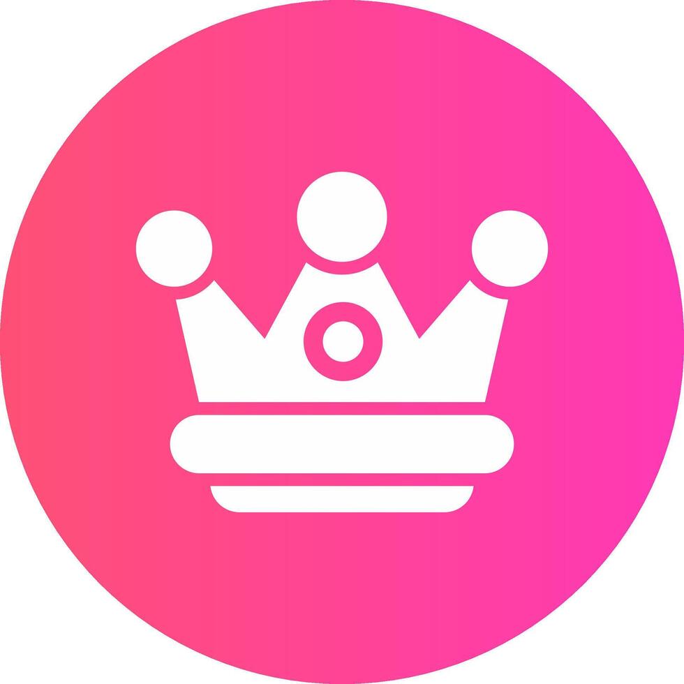 Crown Creative Icon Design vector