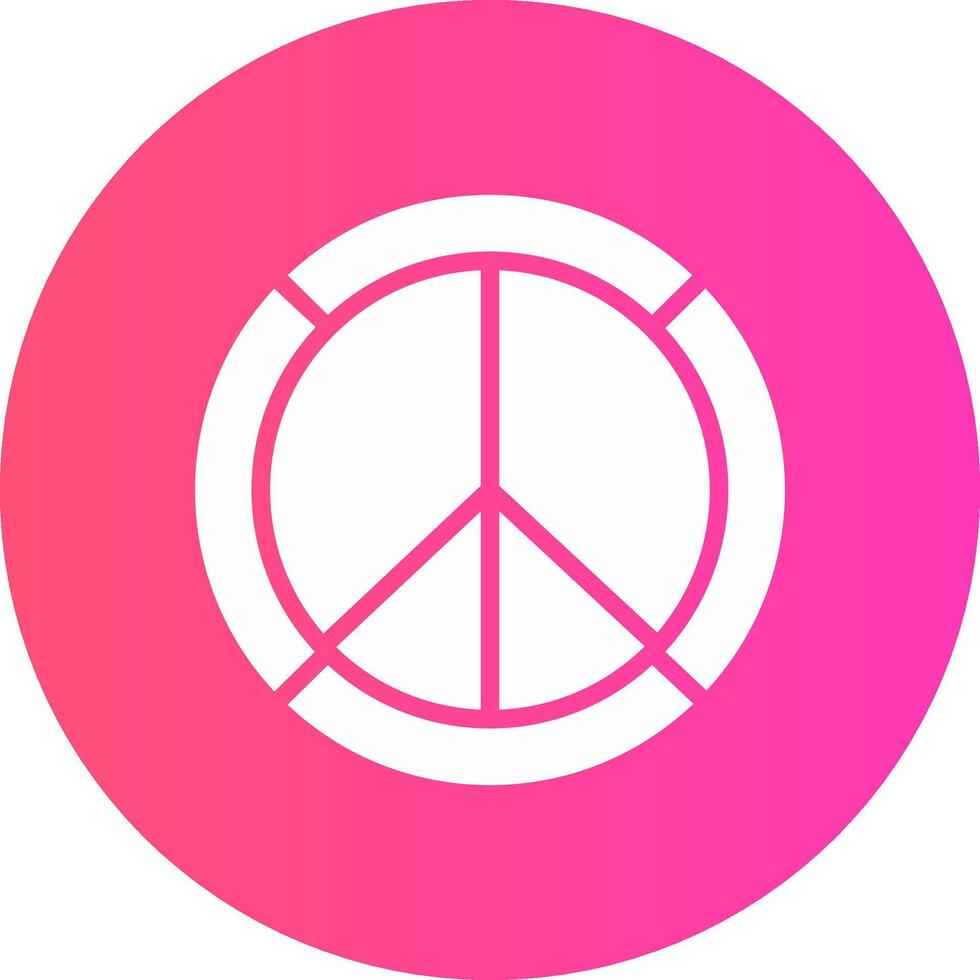 Peace Creative Icon Design vector