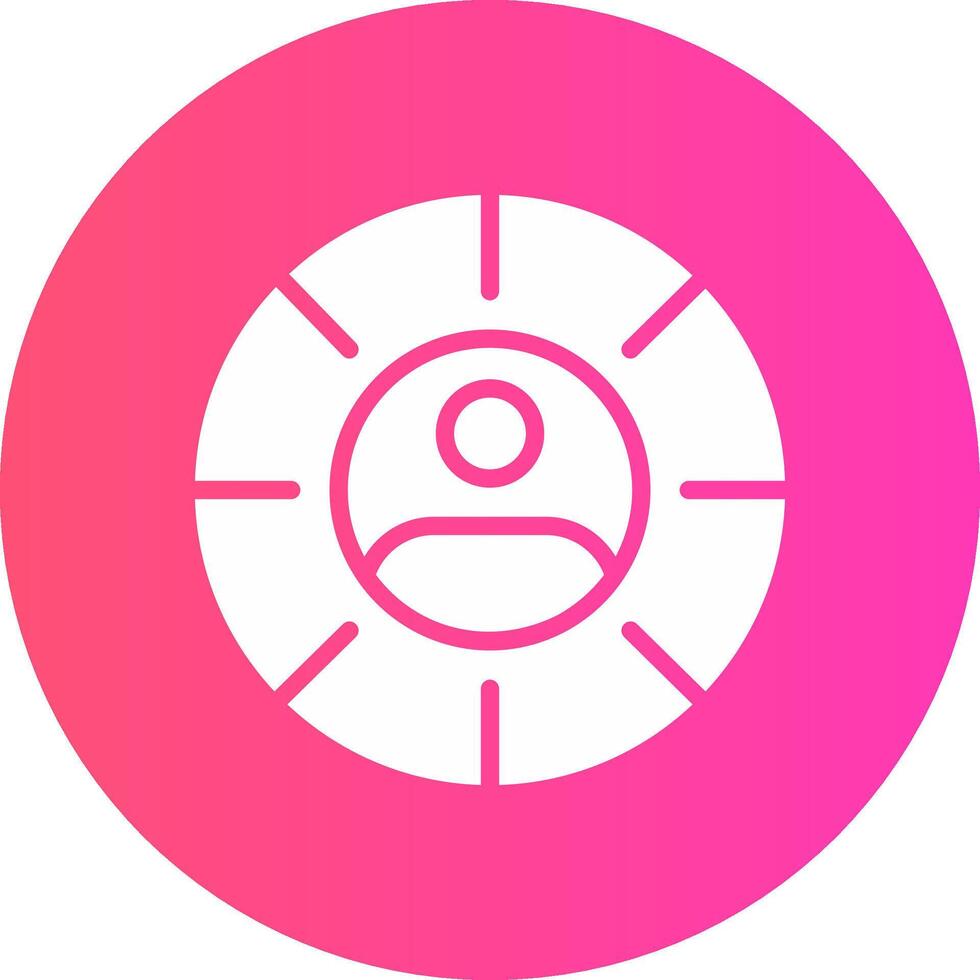 Targeting Creative Icon Design vector