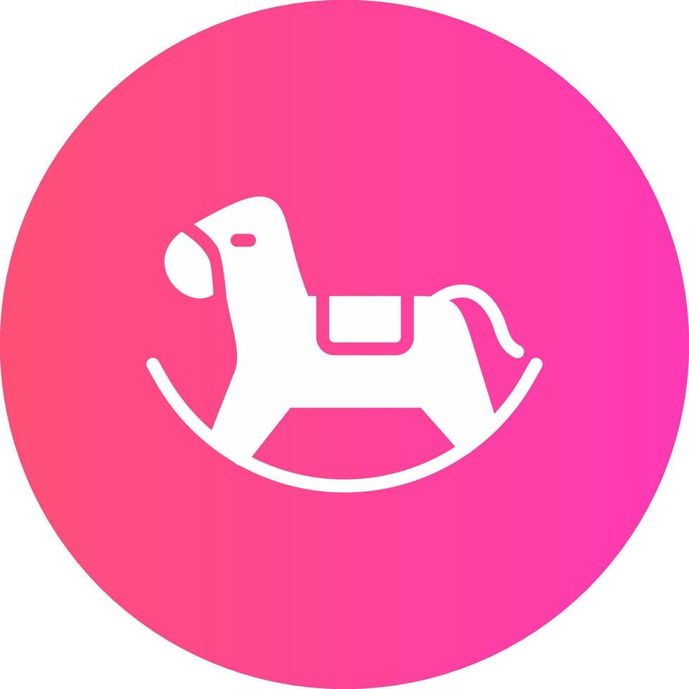 Toy Horse Creative Icon Design vector