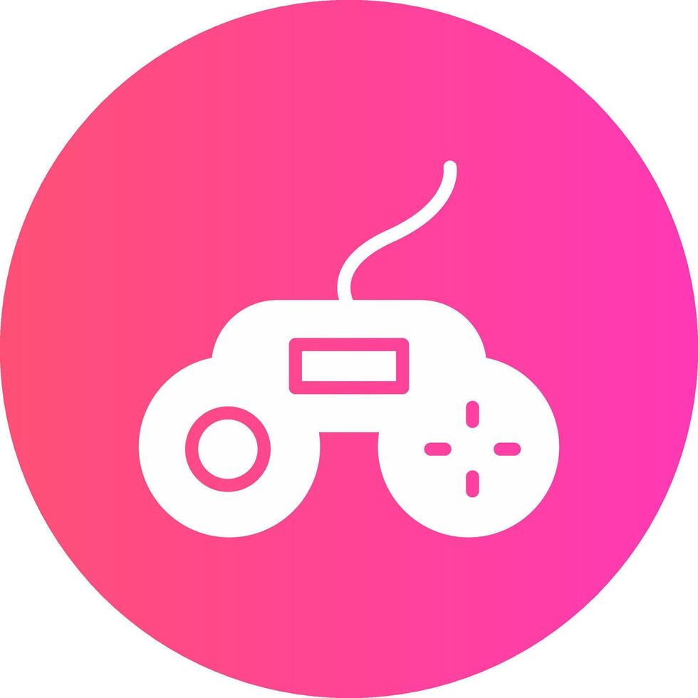 Gamepad Creative Icon Design vector