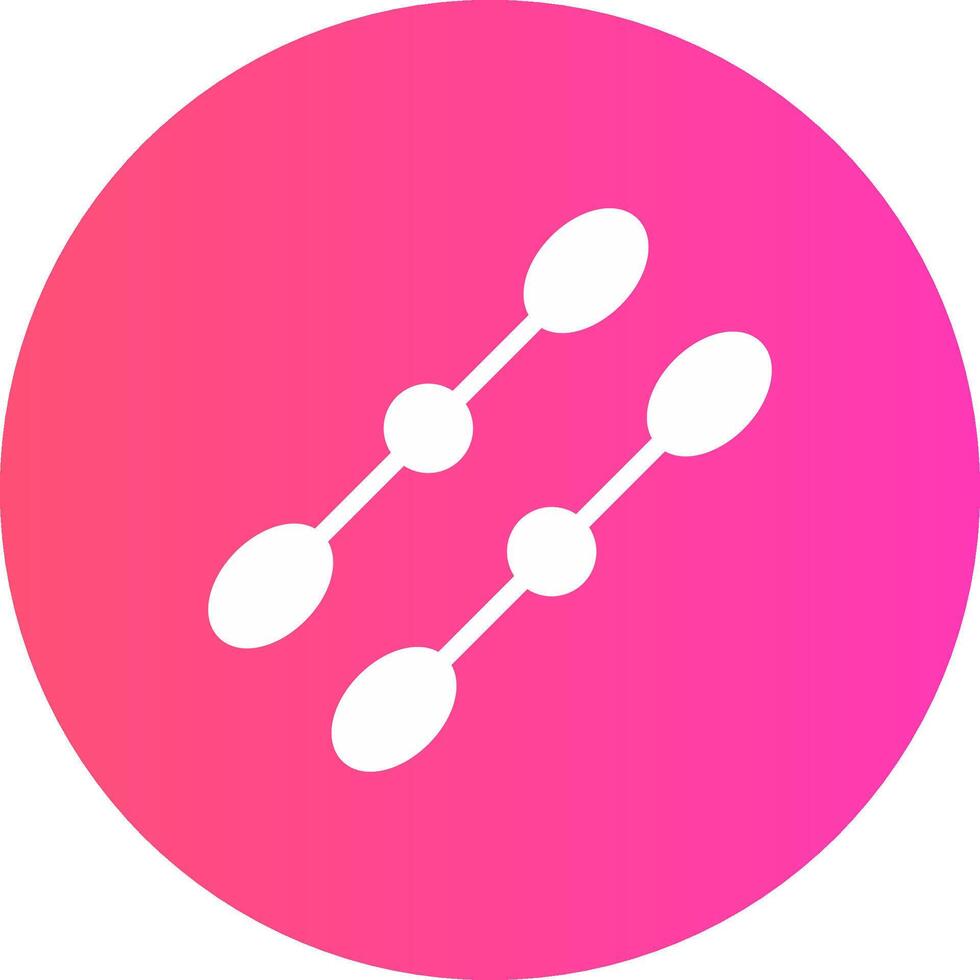 Cotton Swab Creative Icon Design vector