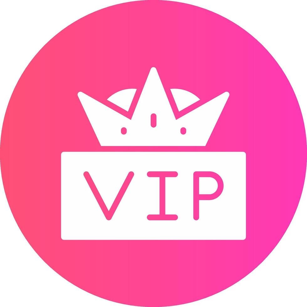 VIP Creative Icon Design vector