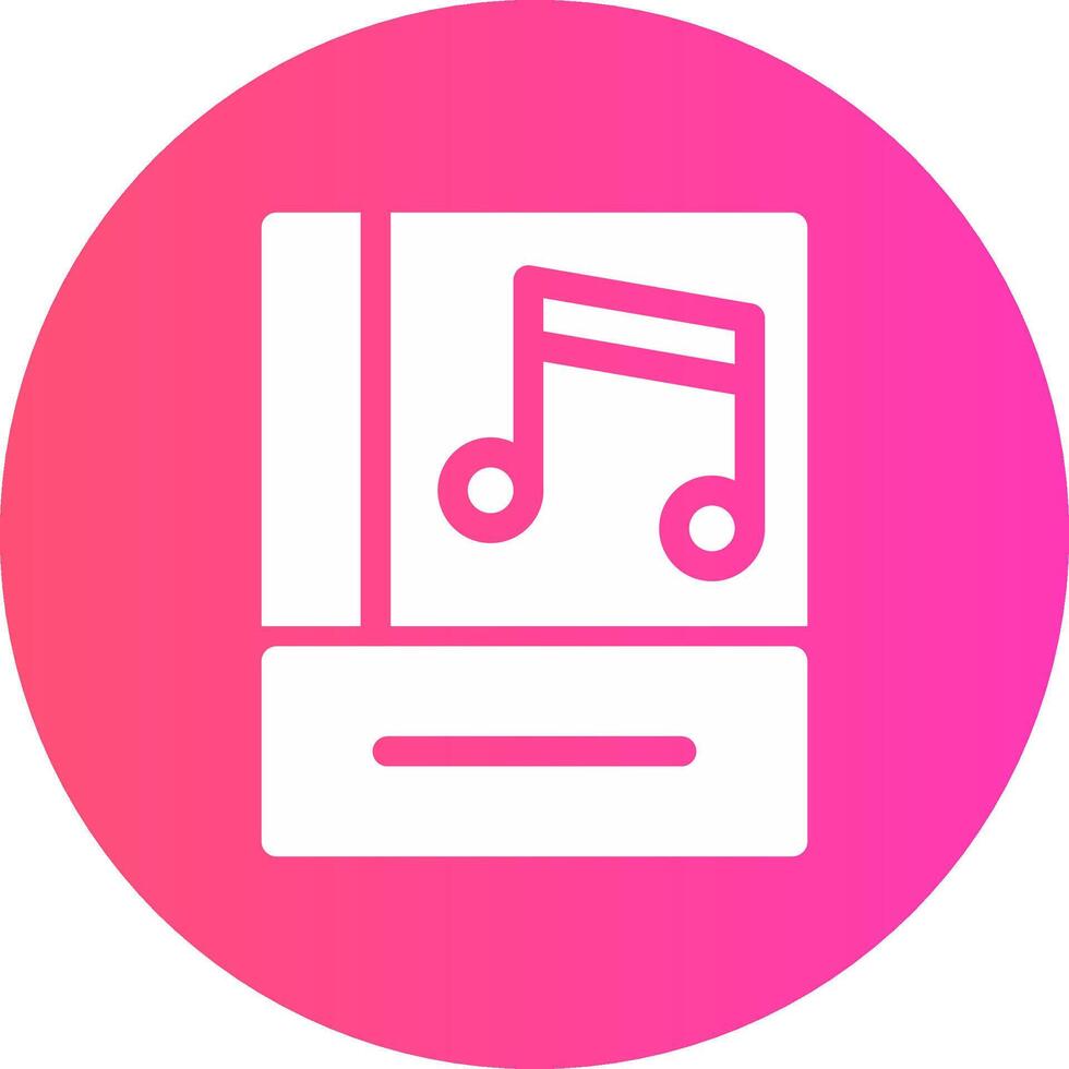 Music Education Creative Icon Design vector