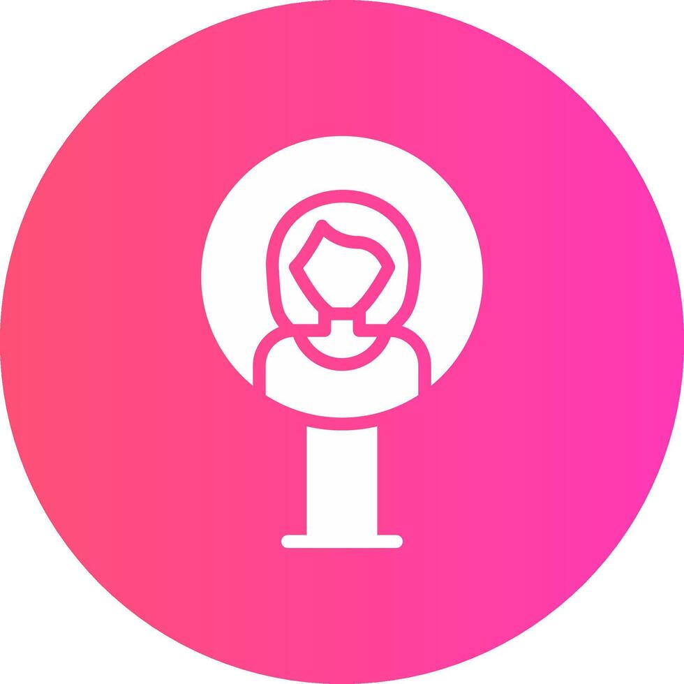 User Placeholder Creative Icon Design vector