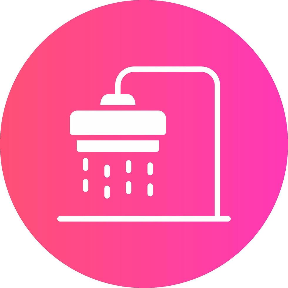 Shower Creative Icon Design vector