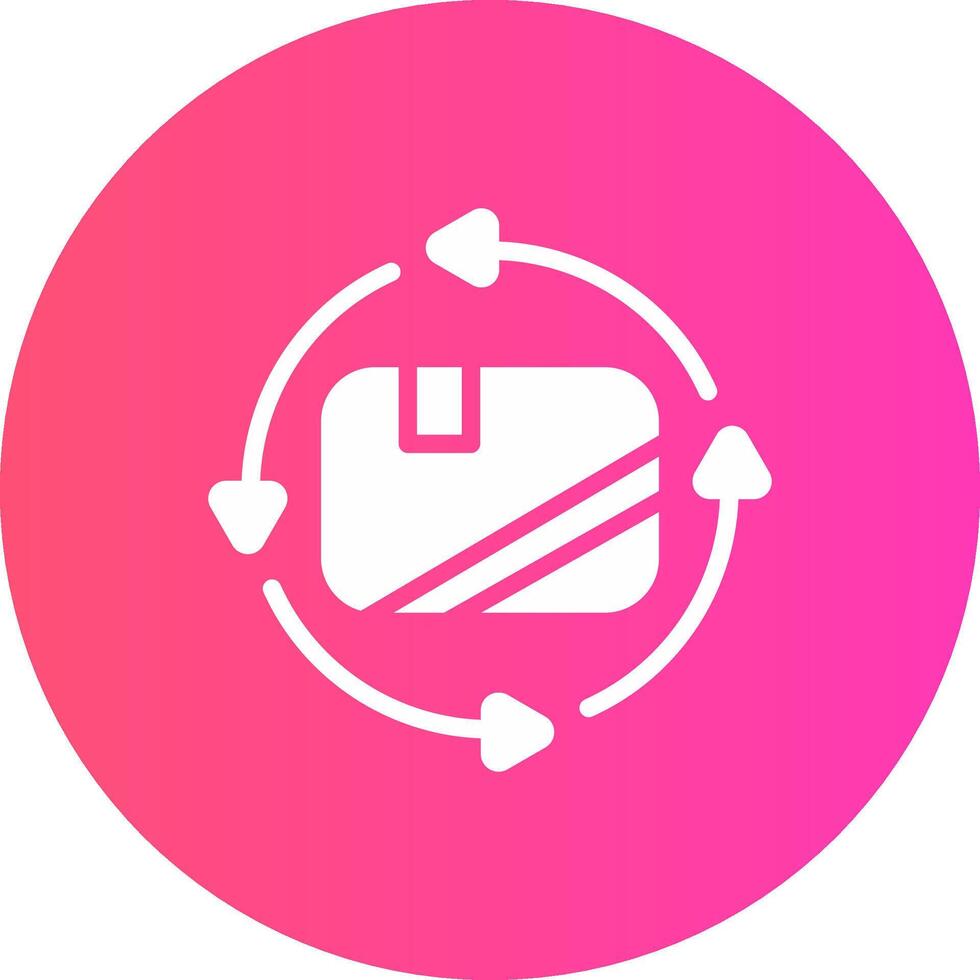 Product Life Cycle Creative Icon Design vector