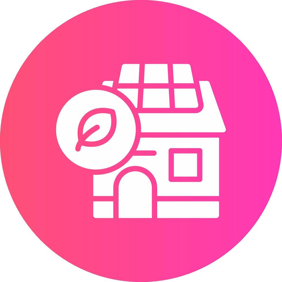 Eco Home Creative Icon Design vector