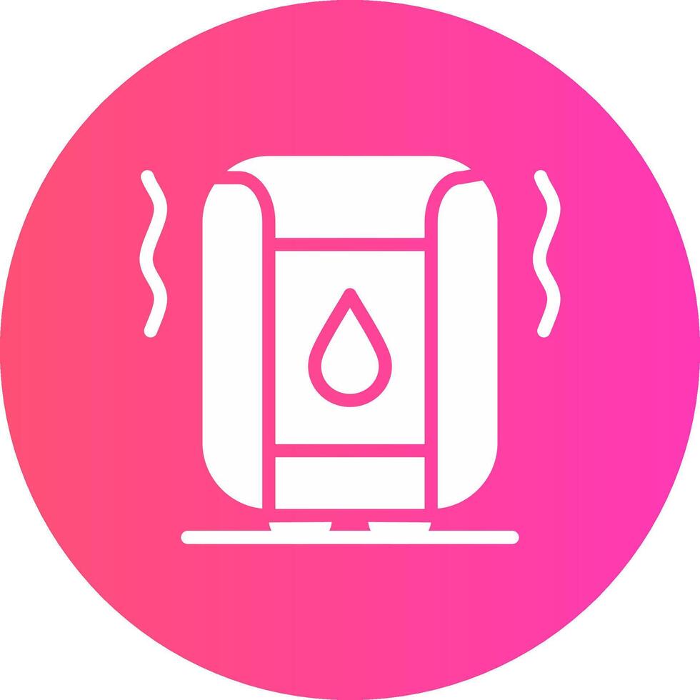 humidificador creativo icono diseño vector