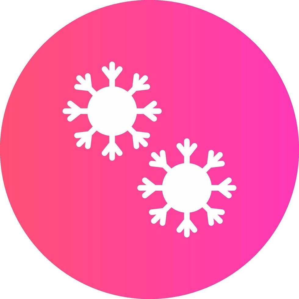 Snowflake Creative Icon Design vector