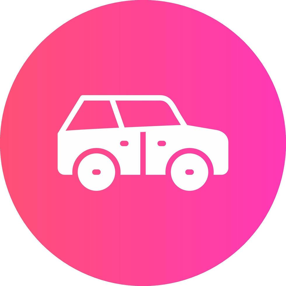 Car Creative Icon Design vector