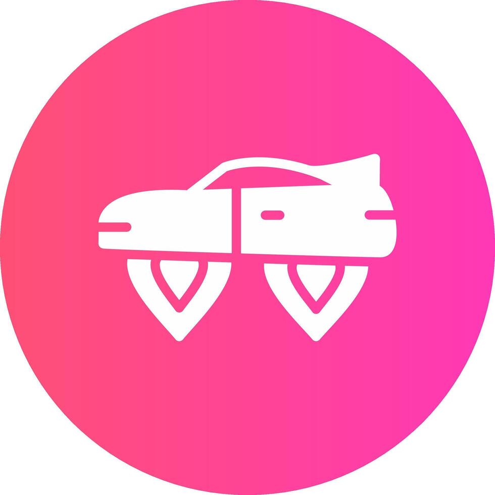 Future Transport Creative Icon Design vector