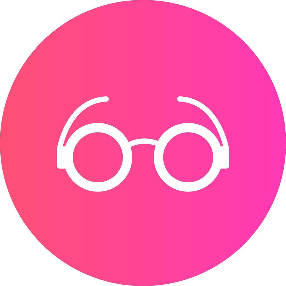 Glasses Creative Icon Design vector