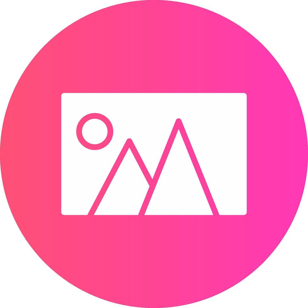 Gallery Creative Icon Design vector