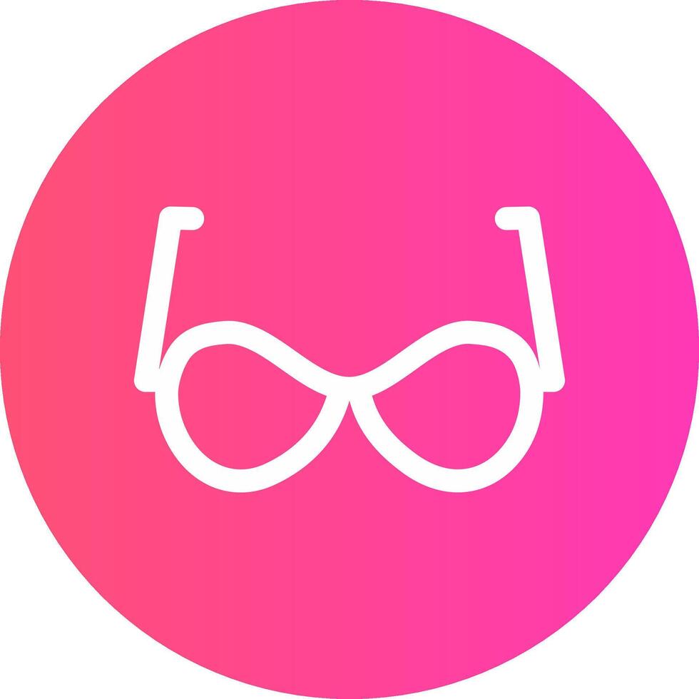 Sunglasses Creative Icon Design vector