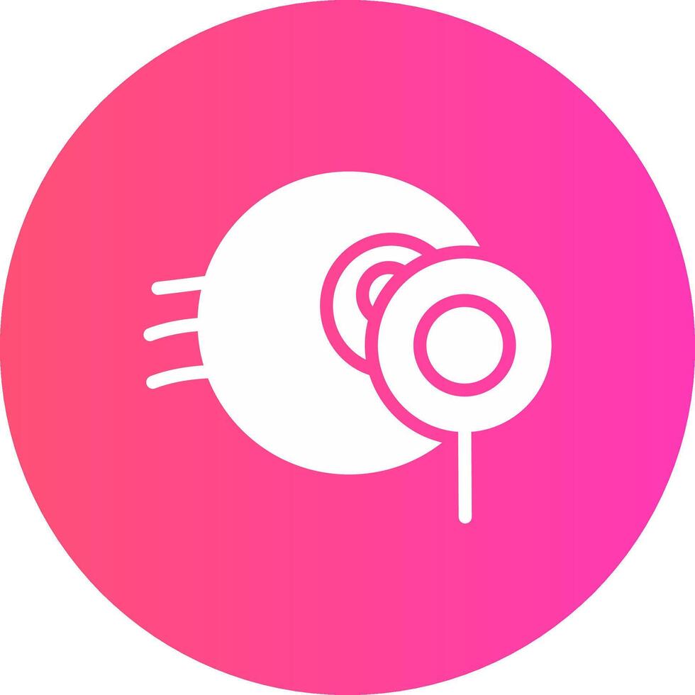 Ophthalmology Creative Icon Design vector
