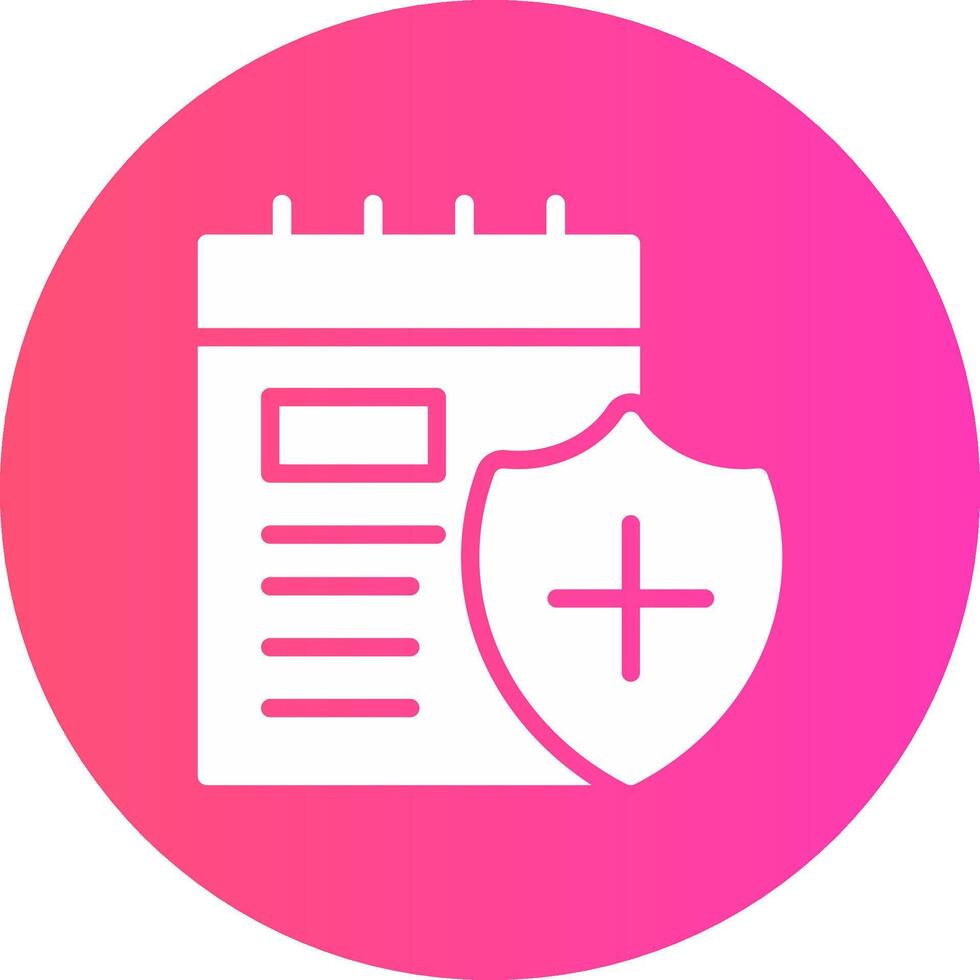 Health Plans Creative Icon Design vector