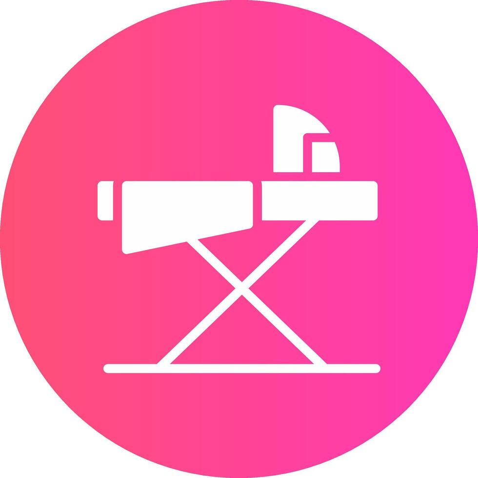 Ironing Creative Icon Design vector