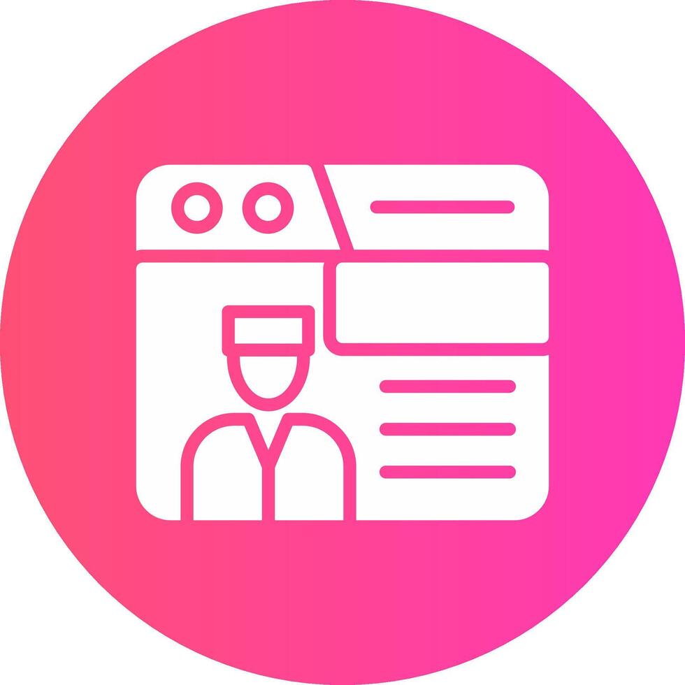 Documentation Portal Creative Icon Design vector