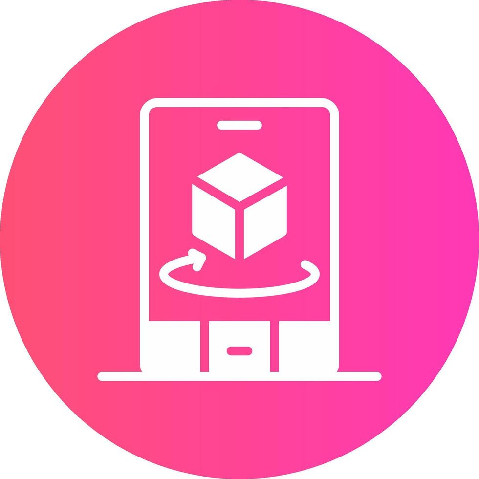 360 Ar Creative Icon Design vector