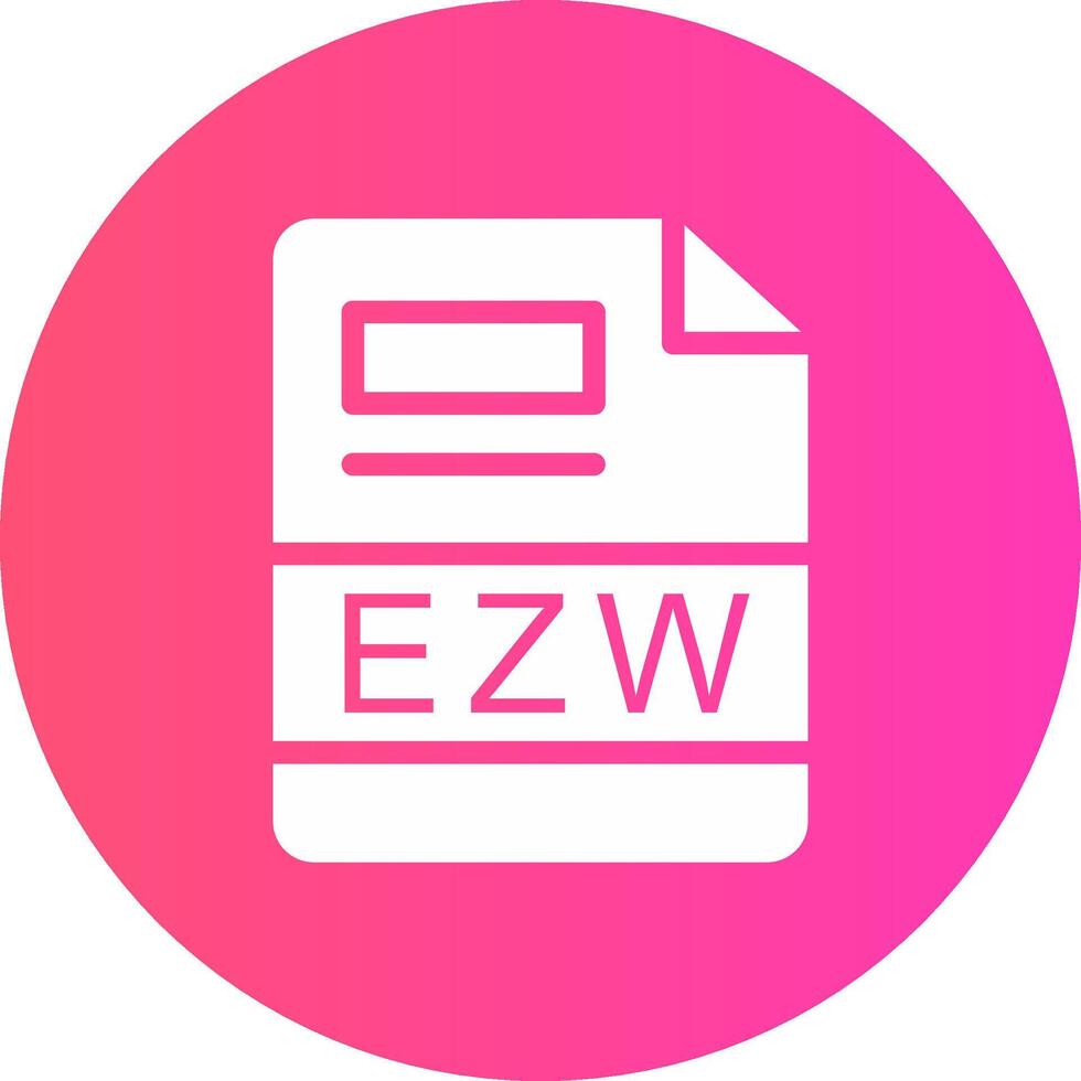 EZW Creative Icon Design vector