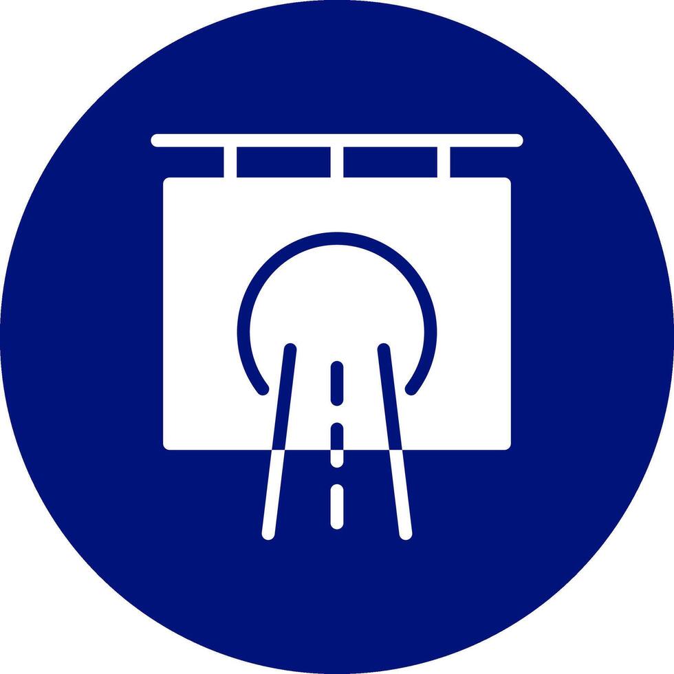 Tunnel Creative Icon Design vector