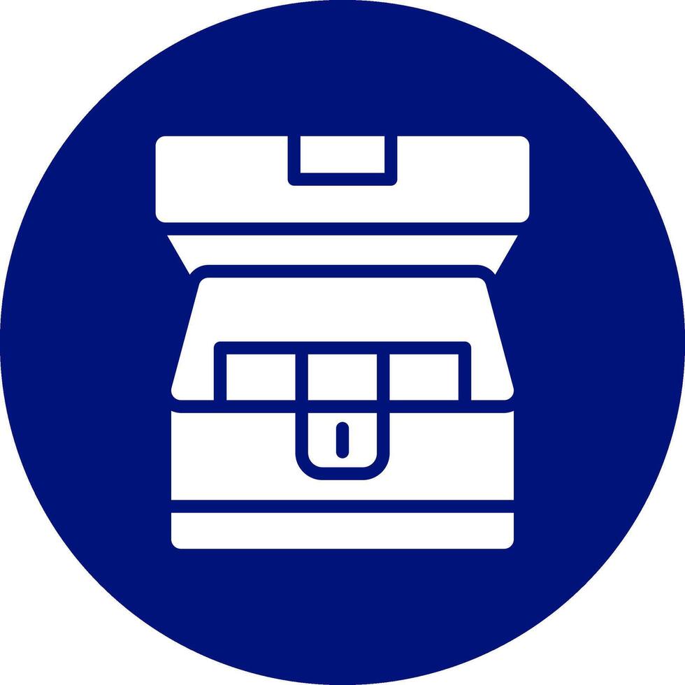 Chest Creative Icon Design vector