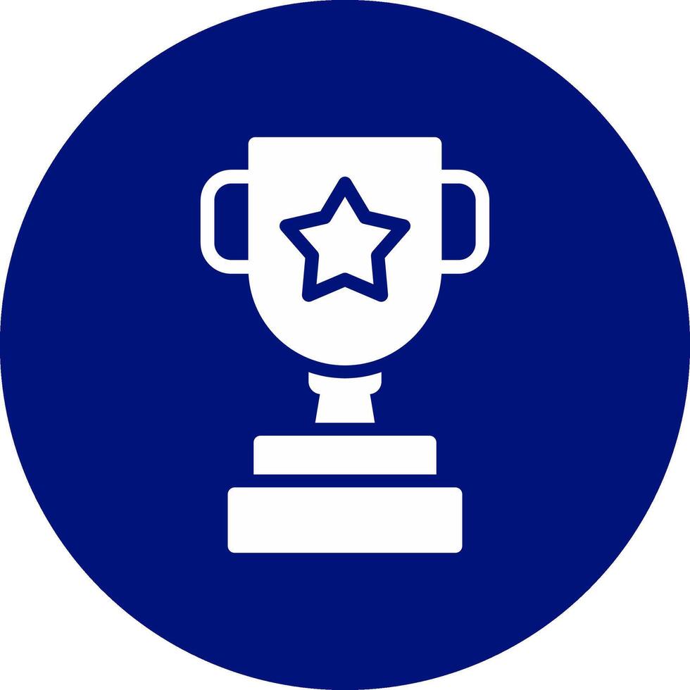 Trophy Creative Icon Design vector