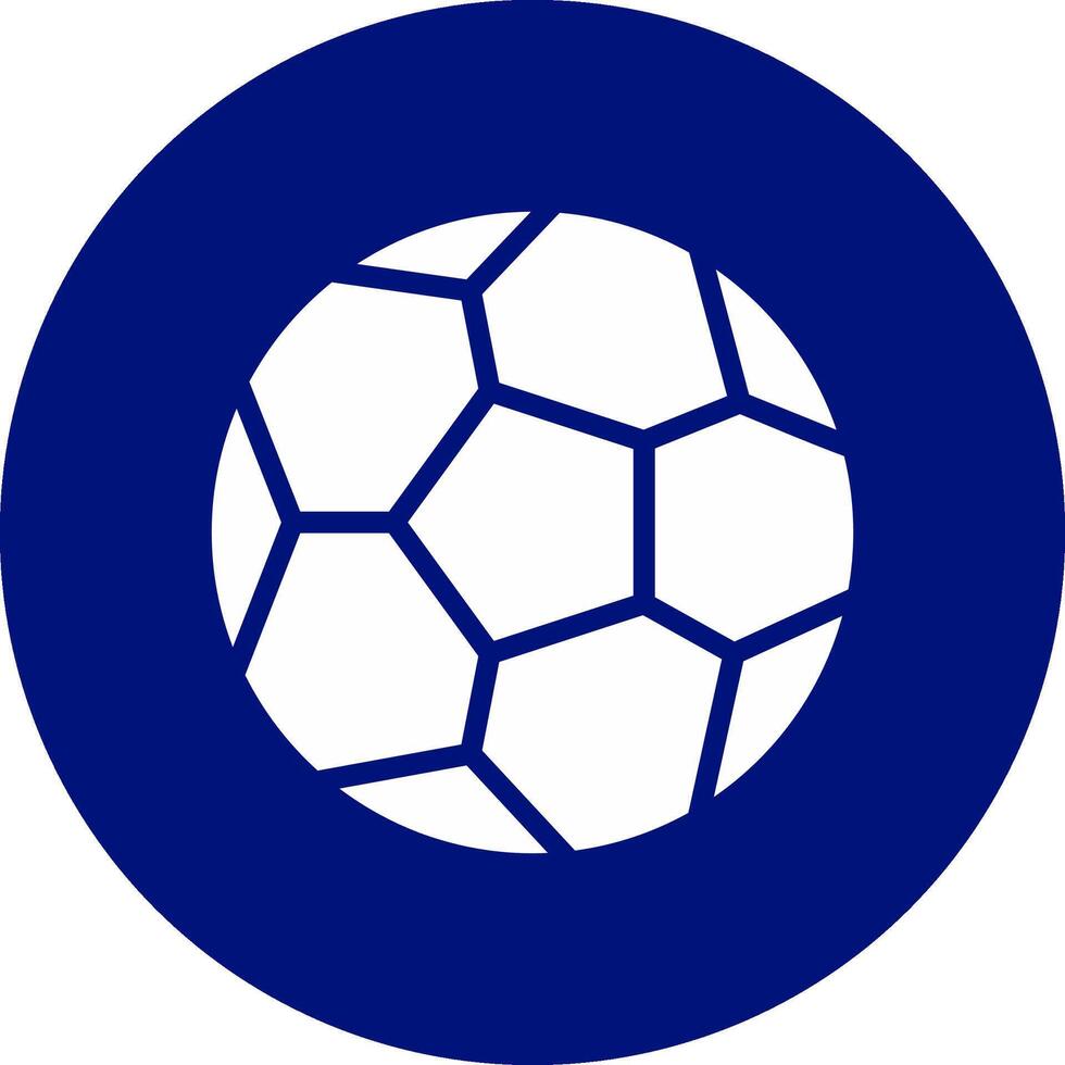 diseño de icono creativo de fútbol vector