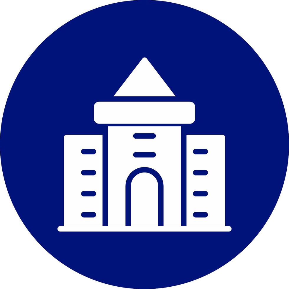 Castle Creative Icon Design vector