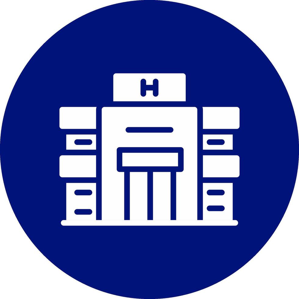 Hospital Creative Icon Design vector