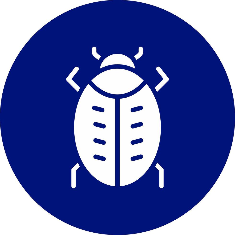 Bug Creative Icon Design vector