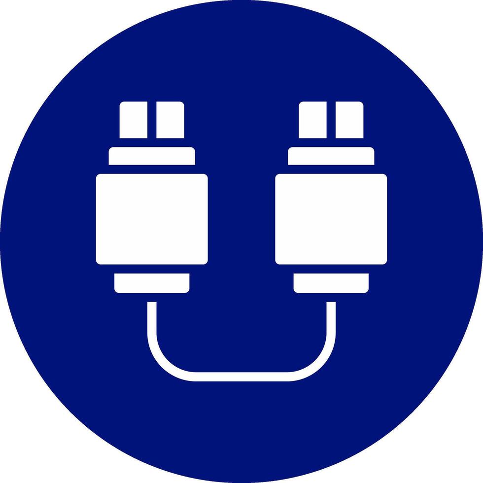 diseño de icono creativo de conexión usb vector