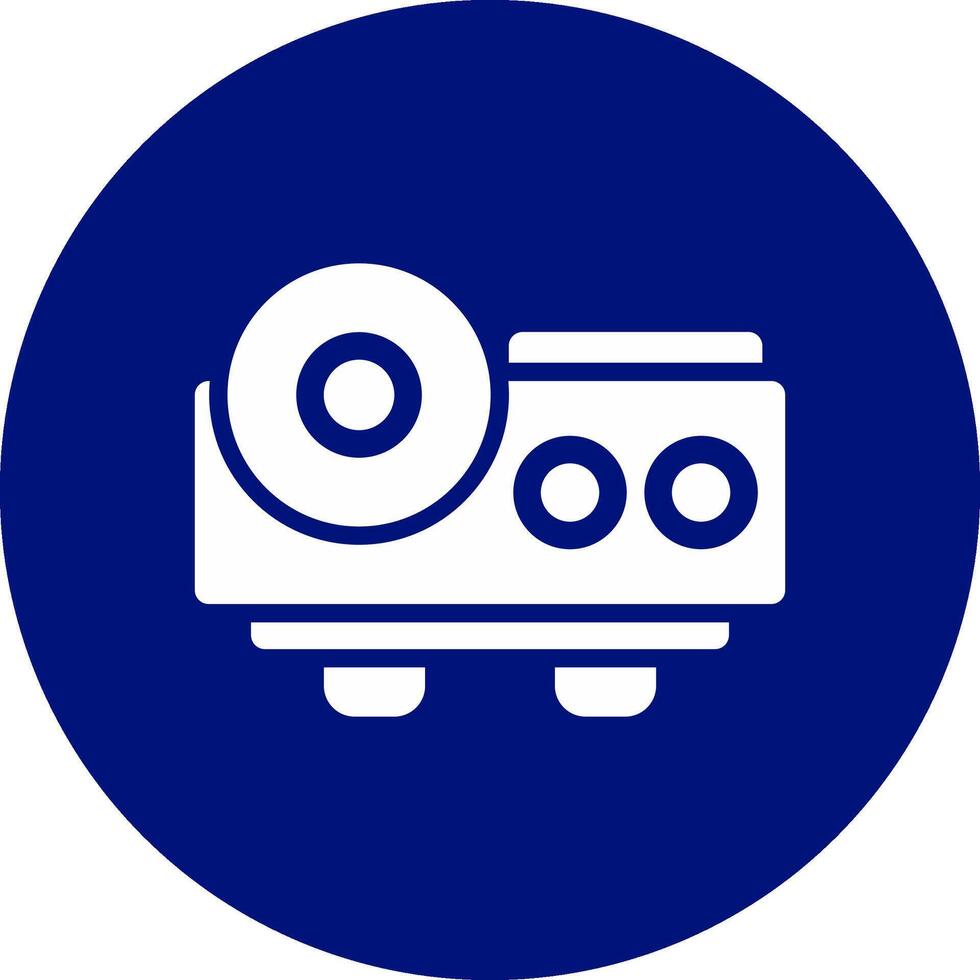 Projector Creative Icon Design vector