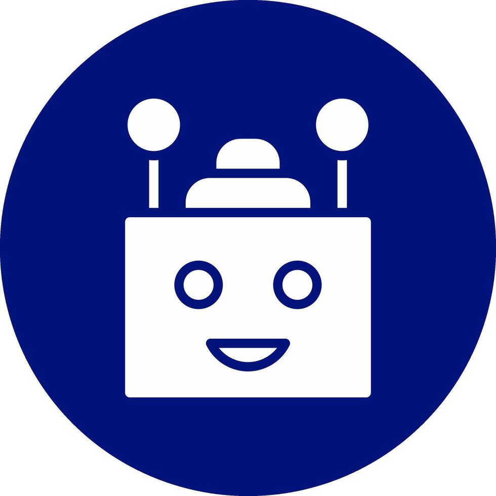 Chatbot Creative Icon Design vector