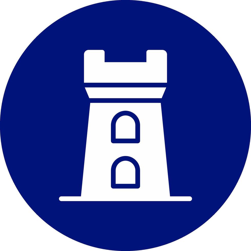 Tower Creative Icon Design vector