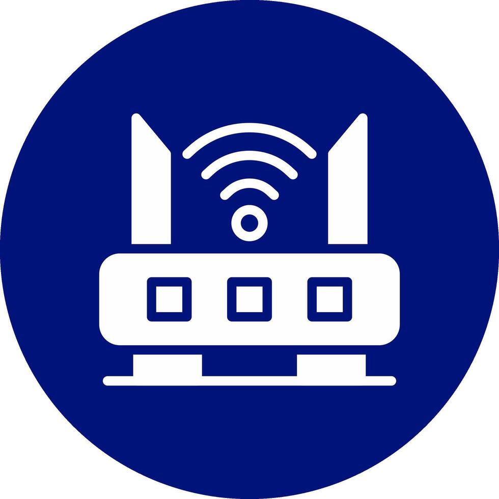 Router Creative Icon Design vector