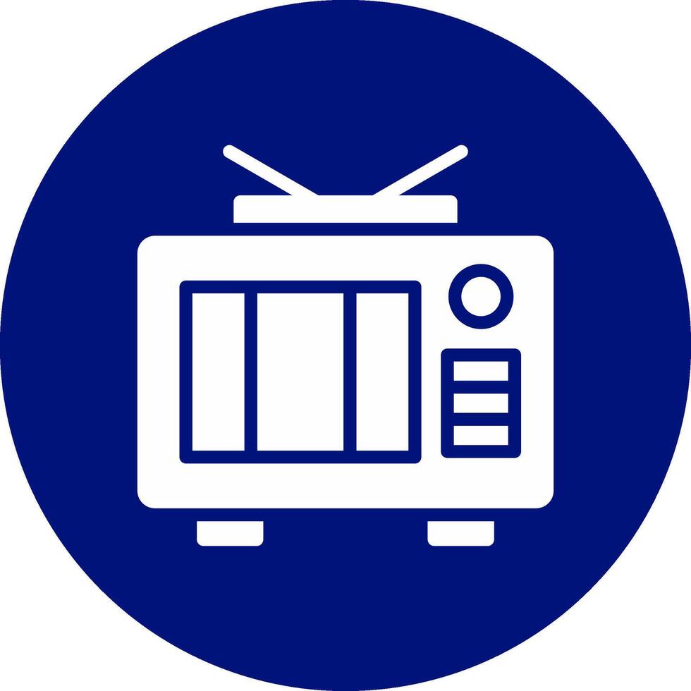 Tv Creative Icon Design vector