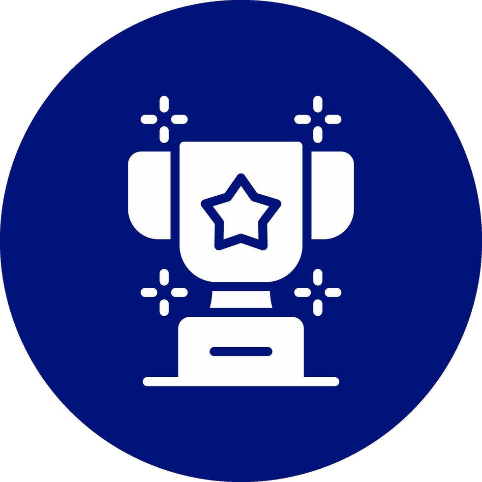 Trophy Creative Icon Design vector
