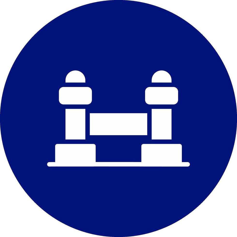 Stanchion Creative Icon Design vector
