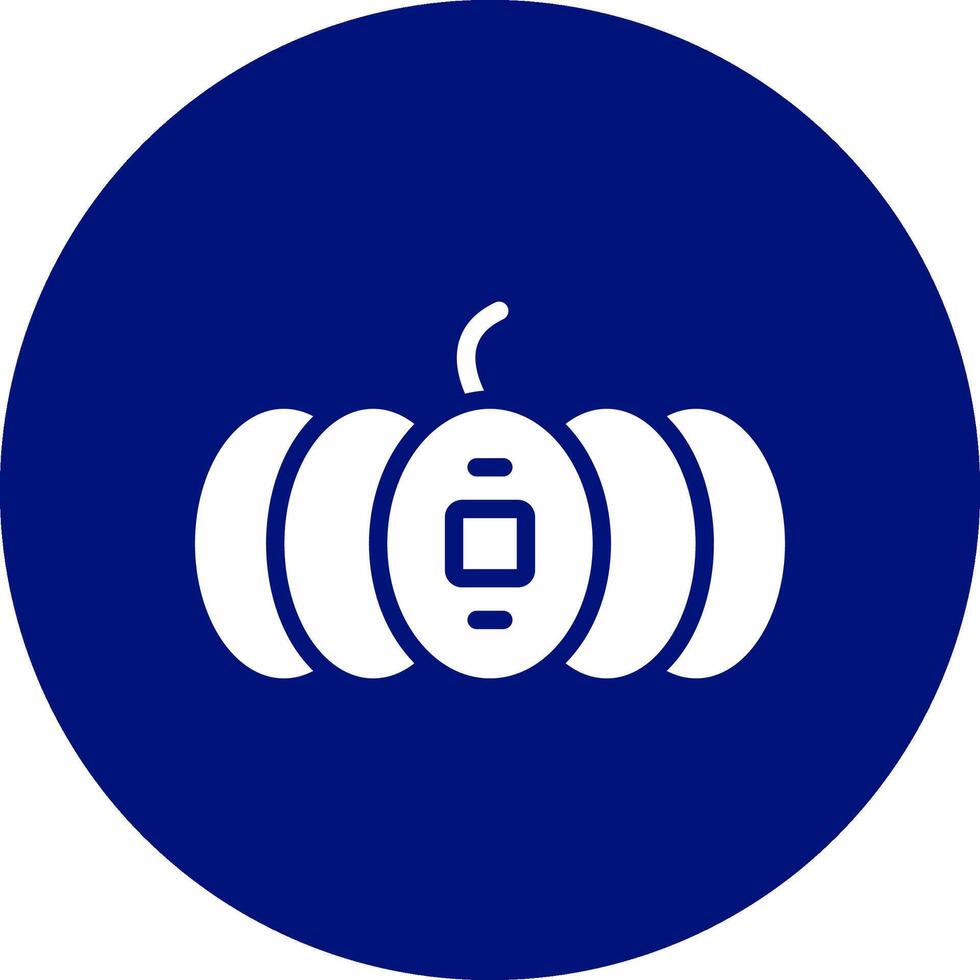 Pumpkin Creative Icon Design vector