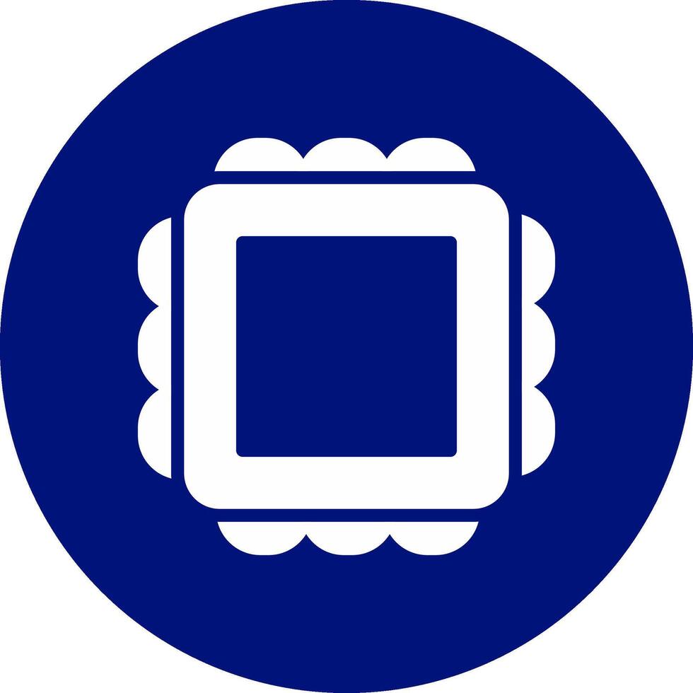 Magic Mirror Creative Icon Design vector
