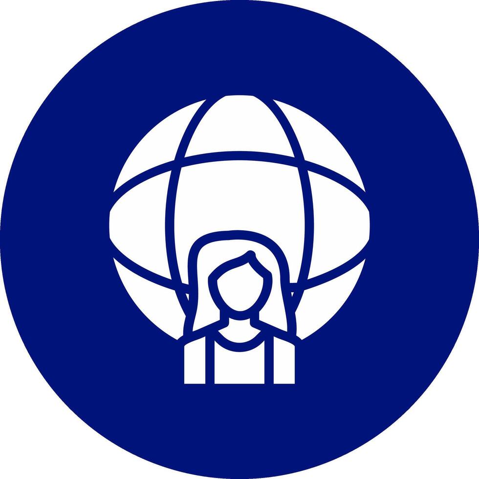 Globe Creative Icon Design vector