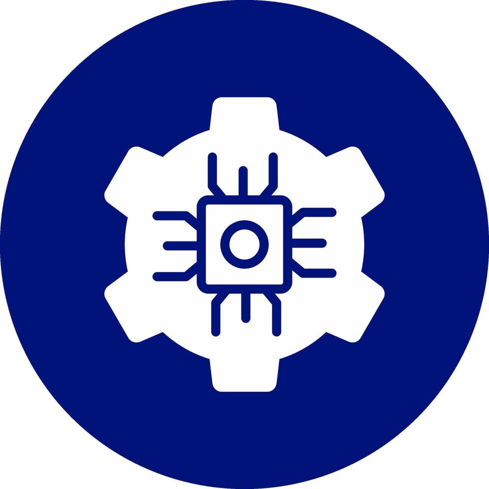 Cpu Creative Icon Design vector